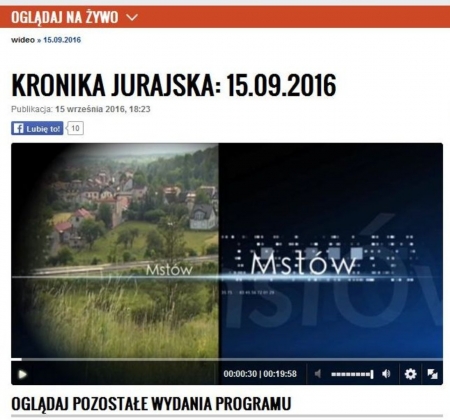 TVP3  KATOWICE NA GRODZISKU GĄSZCZYK
