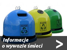 Informacja o wywozie śmieci